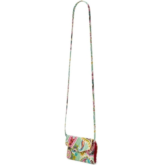 Vera Bradley Crossbody Strap Wallet in Tutti Frutti - Picture 4 of 12